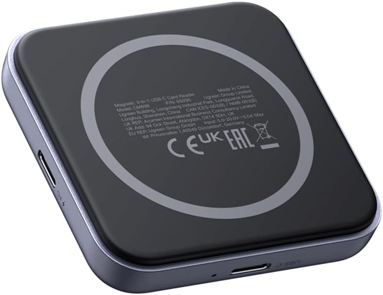 Lector Magnetico Ugreen CM898 USB-C SD UHS-II 100W