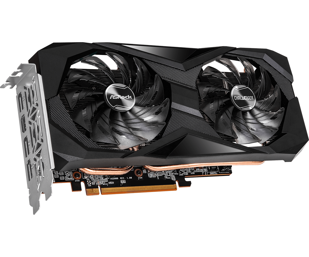 Tarjeta Grafica Asrock Radeon Rx7600 Challenger 8gb Oc D6