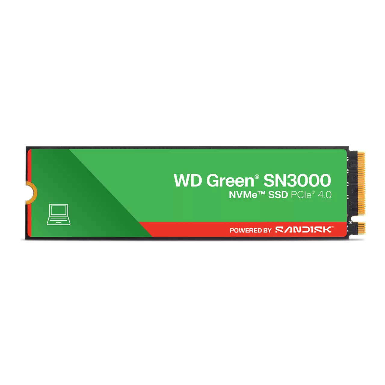 Disco Ssd Nvme M2 2280 de 500gb Western digital Green Sn3000