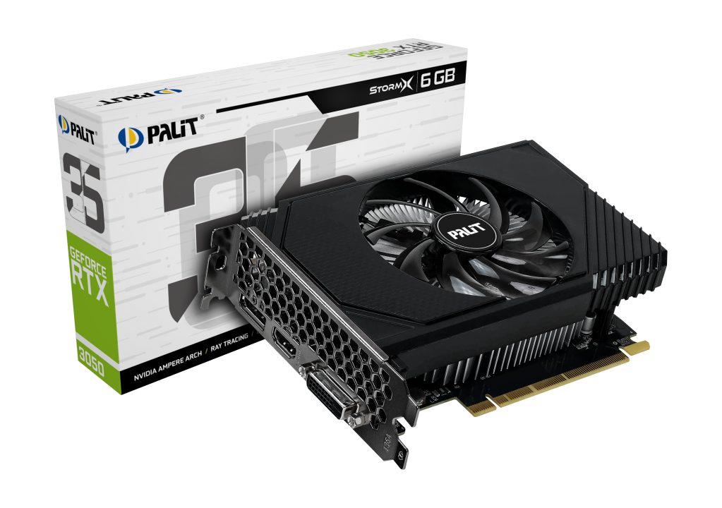 Tarjeta Grafica Palit Geforce Rtx 3050 Stormx 6gb Gddr6