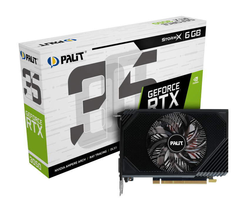 Tarjeta Grafica Palit Geforce Rtx 3050 Stormx 6gb Gddr6