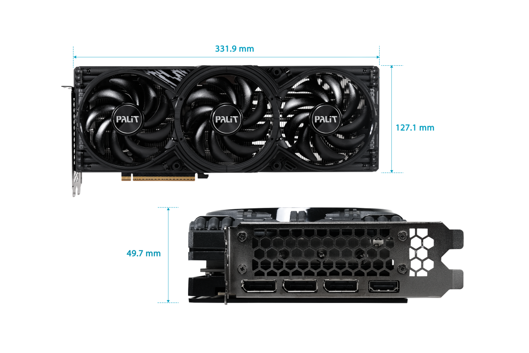 Tarjeta Grafica Palit Geforce Rtx 5070 ti Gaming pro-s 16gb