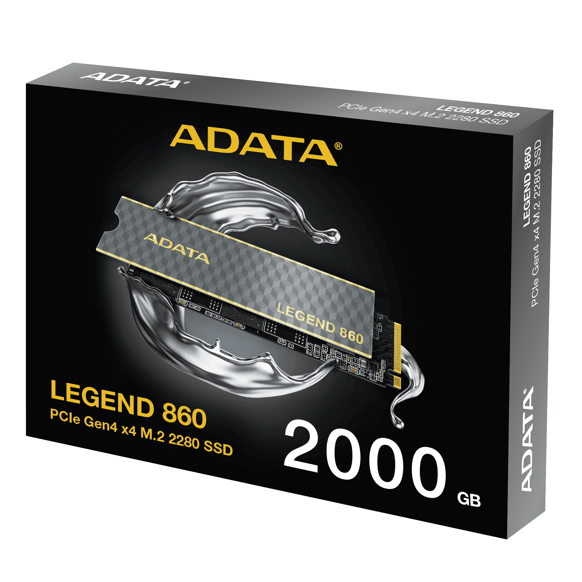Disco Ssd de 2tb Nvme Adata Legend 860 2280 M.2 PCIe Gen4 x4