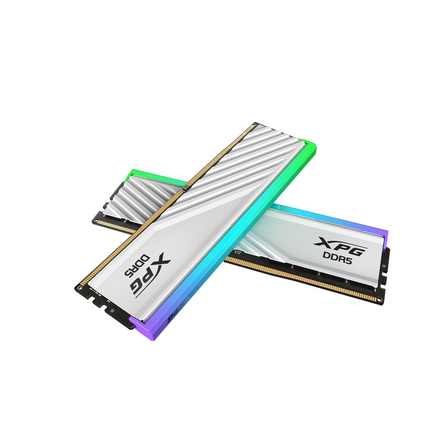 Memoria ram Adata Xpg Rgb Ddr5 16gb 6400mhz Cl32 Blanco