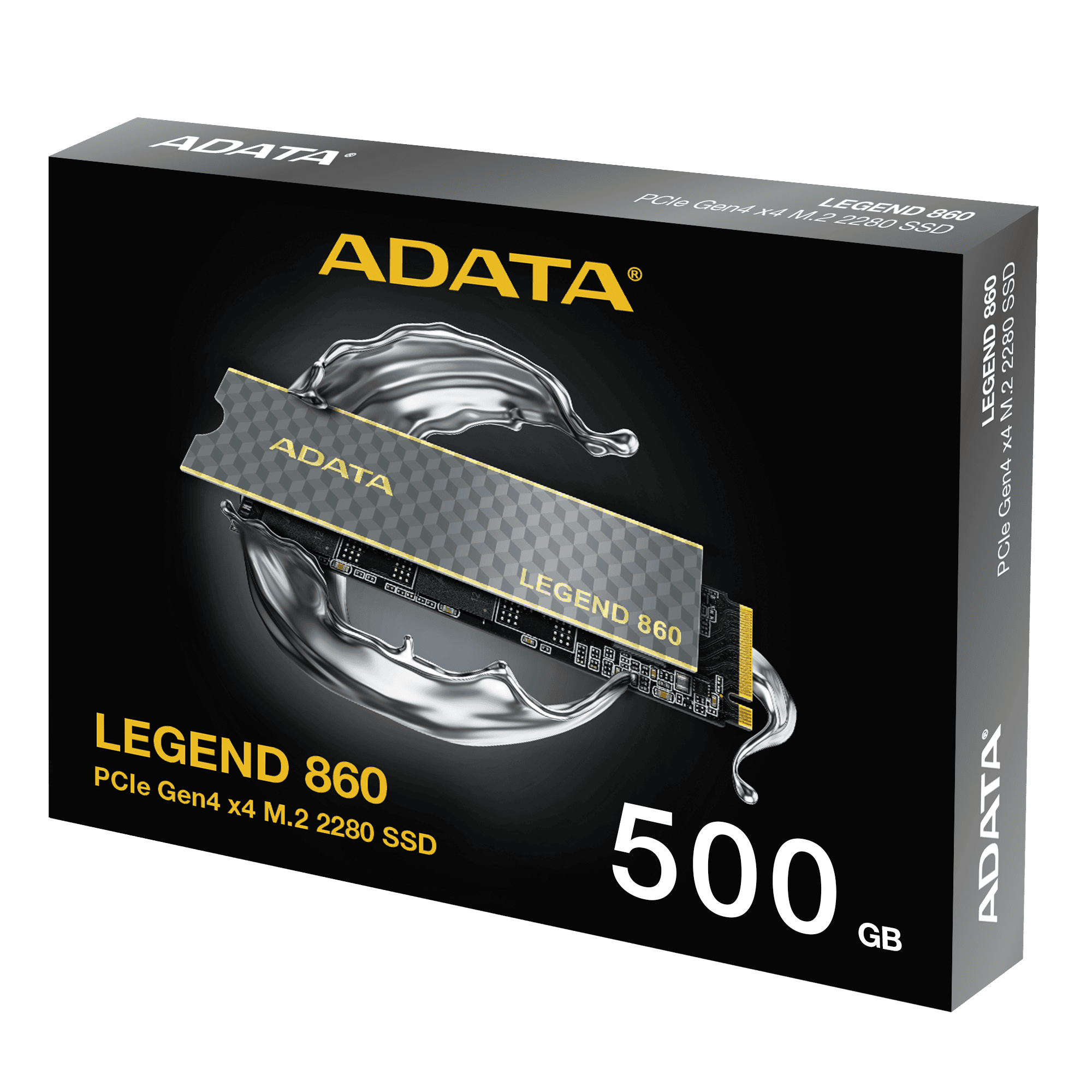 Disco Ssd de 500gb Nvme Adata Legend 860 2280 M.2 PCIe Gen4