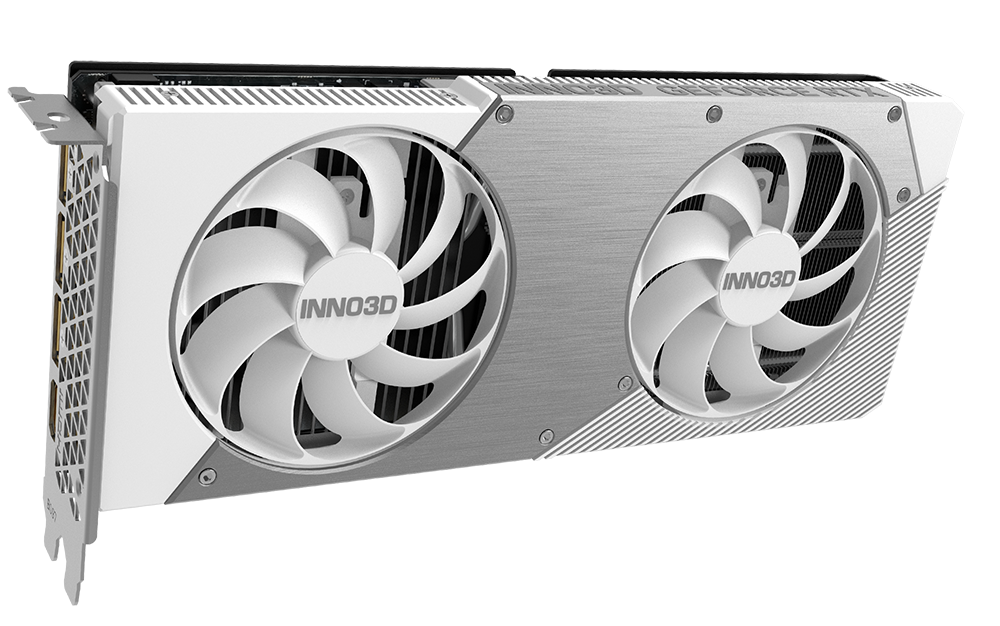 Tarjeta Grafica NNO3D GeForce RTX 5060 TWIN X2 OC WHITE 8GB