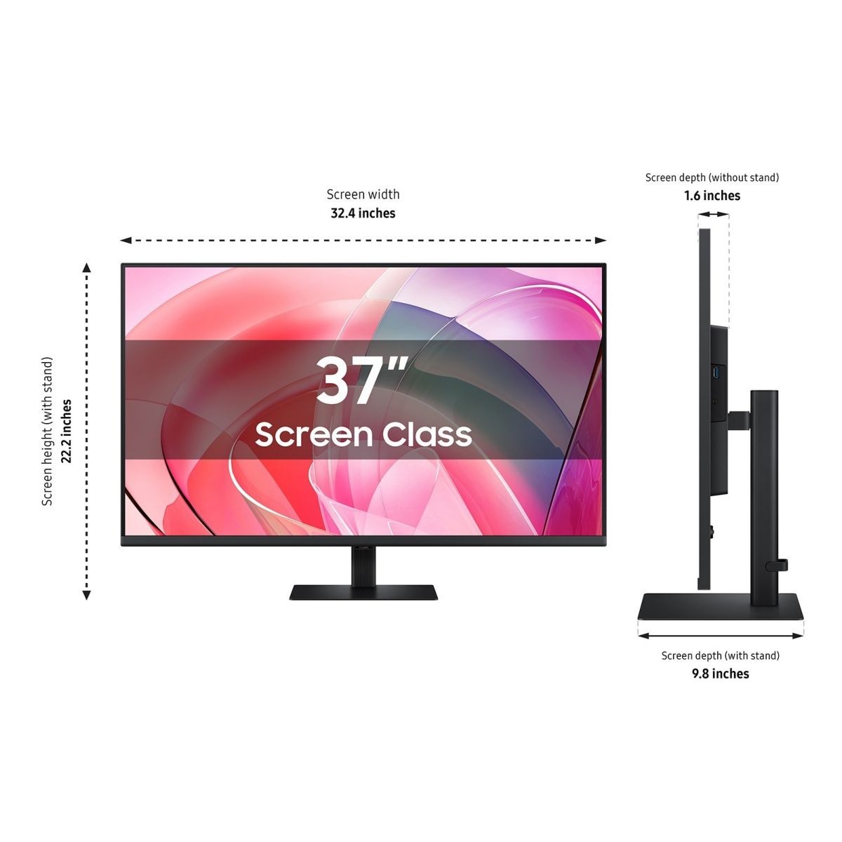 Monitor Samsung Viewfinity S7 37 Va 4k Ultra HD 60hz