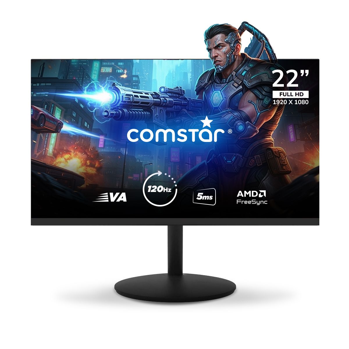 Monitor Gamer Comstar 22
