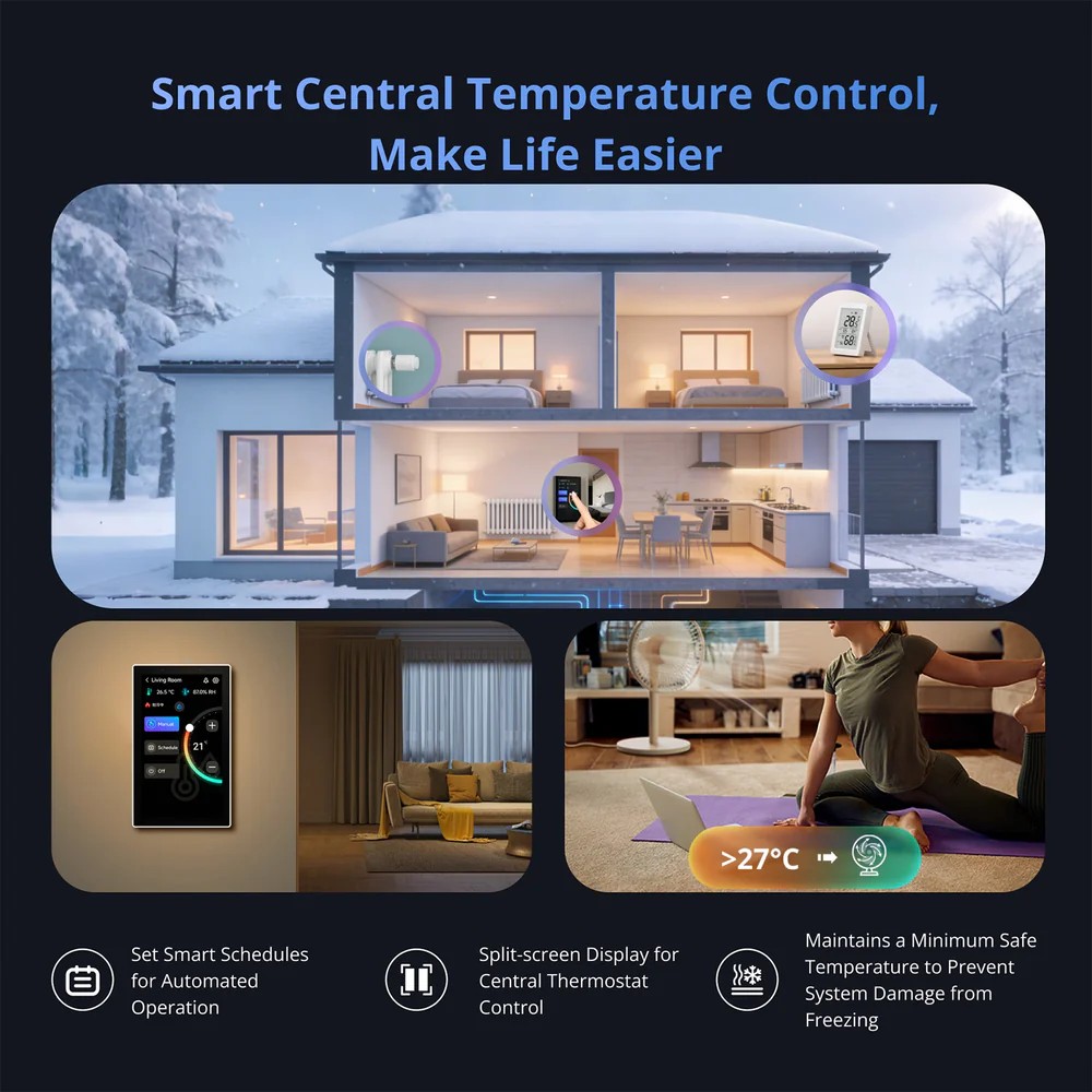Panel Smart SONOFF NSPanel Pro 120 Zigbee WiFi 4.7