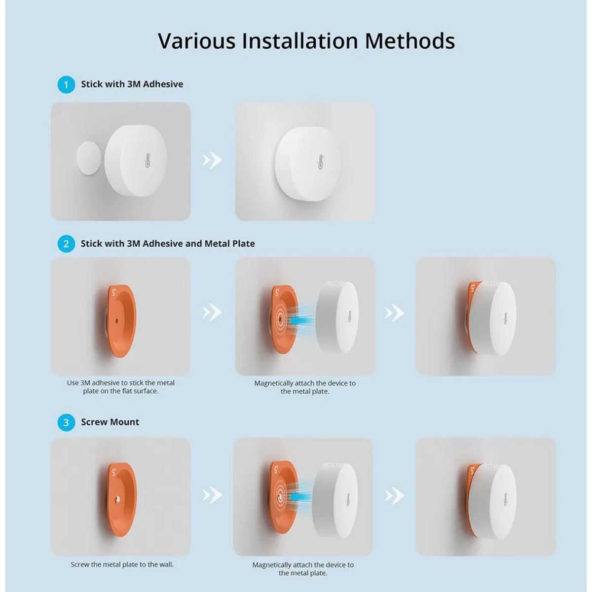 Sensor Sonoff Snzb-02p Zigbee Temperatura Humedad