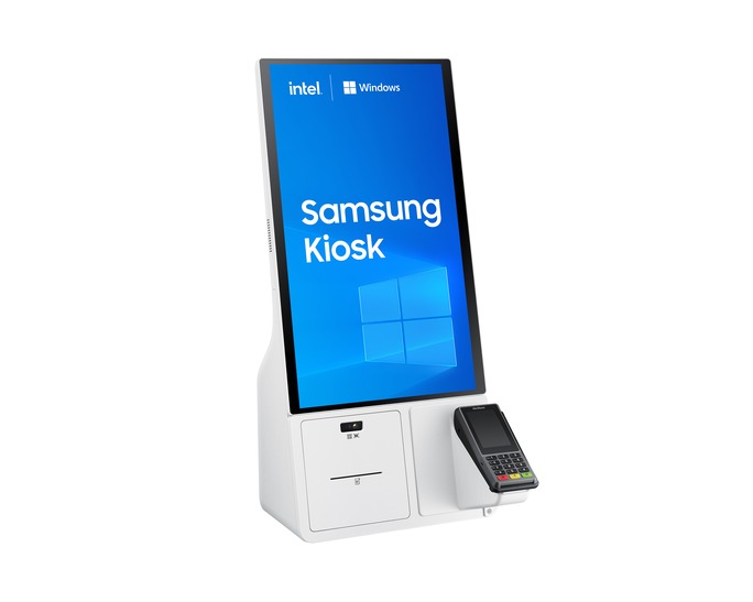 Pantalla De Autoatencion Samsung Kiosk 24