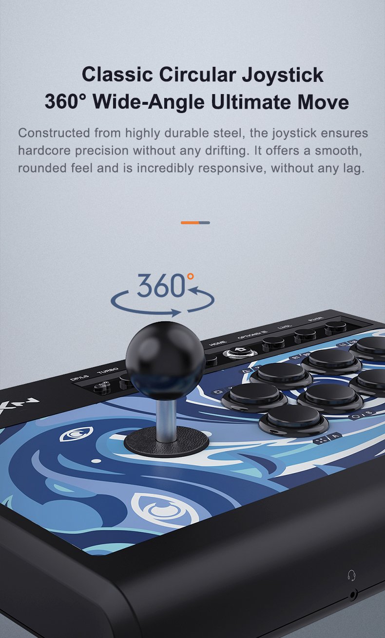 Joystick PXN 008 Arcade Fight Stick USB Multiplataforma