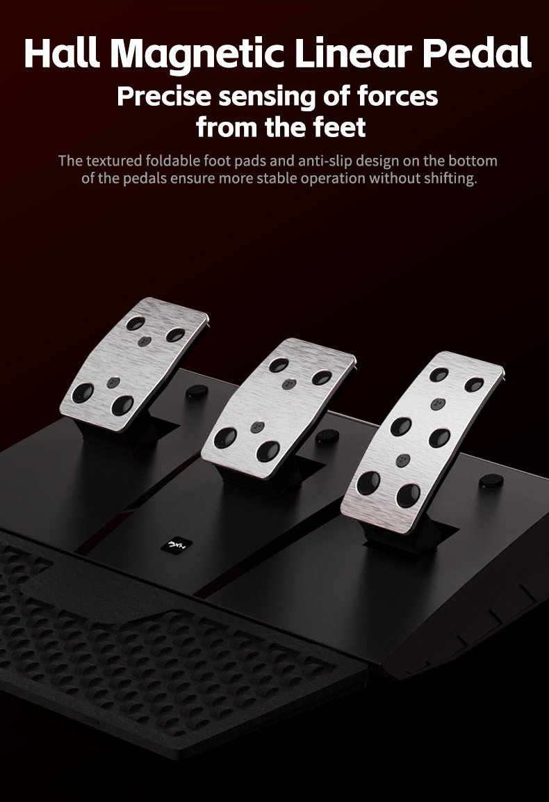 Volante PXN V9 Gen2 PC PS4 Xbox One con Pedales y palanca