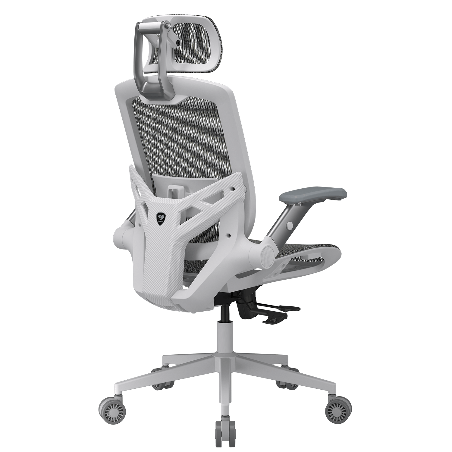 Silla Oficina Gamer Ergonomica Cougar Speeder One Blanca