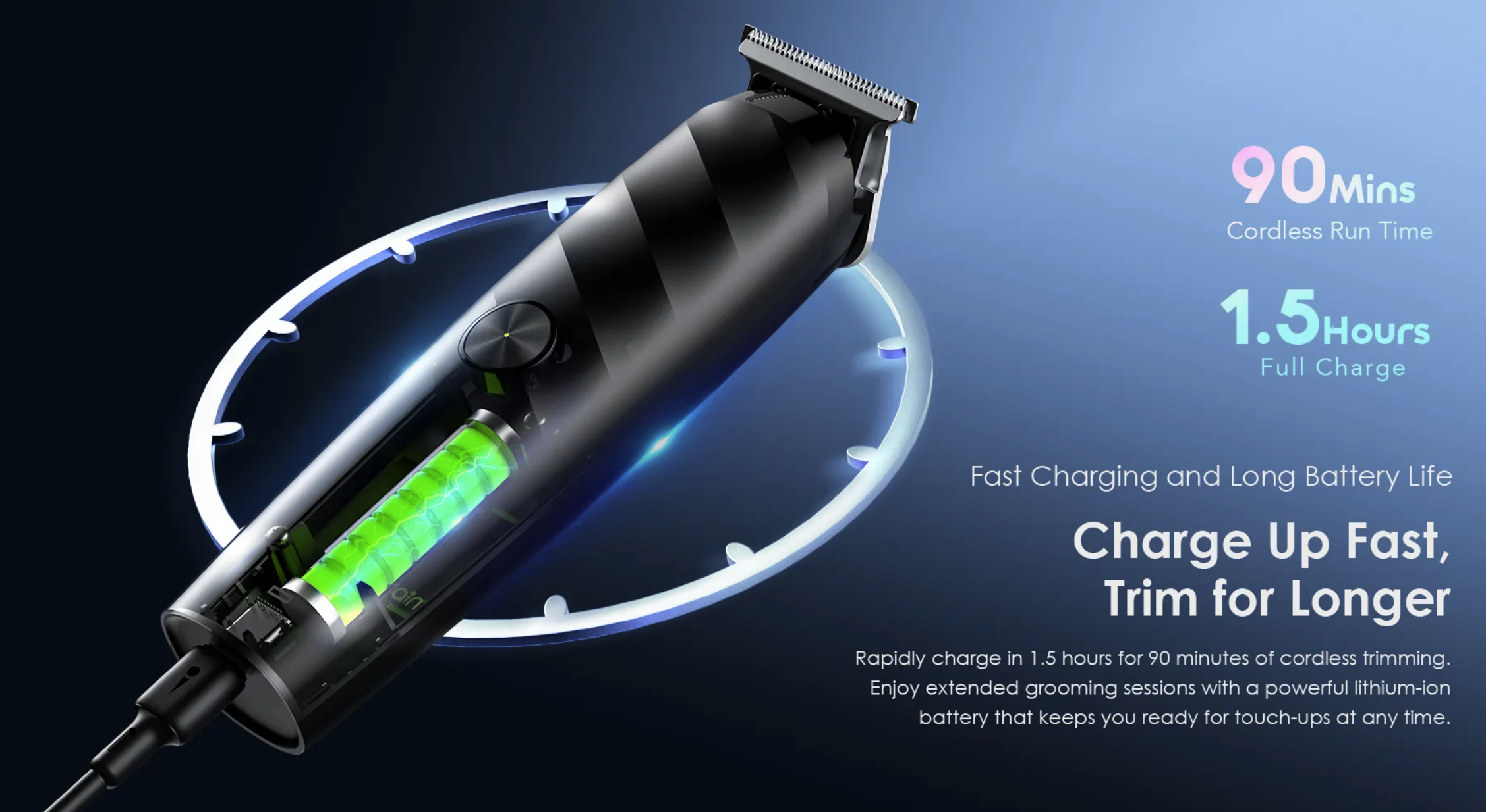 Afeitadora Oraimo SmartTrimmer Inalambrica USB-C