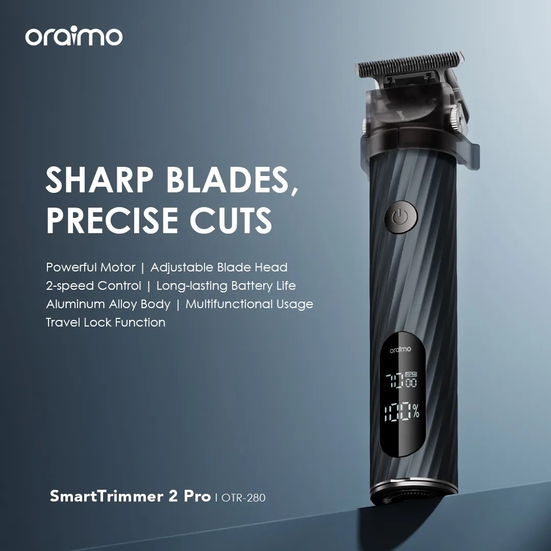 Afeitadora Oraimo SmartTrimmer 2 Pro 7000RPM Recargable