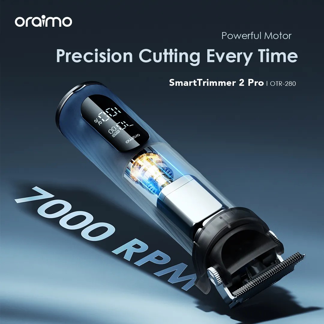 Afeitadora Oraimo SmartTrimmer 2 Pro 7000RPM Recargable