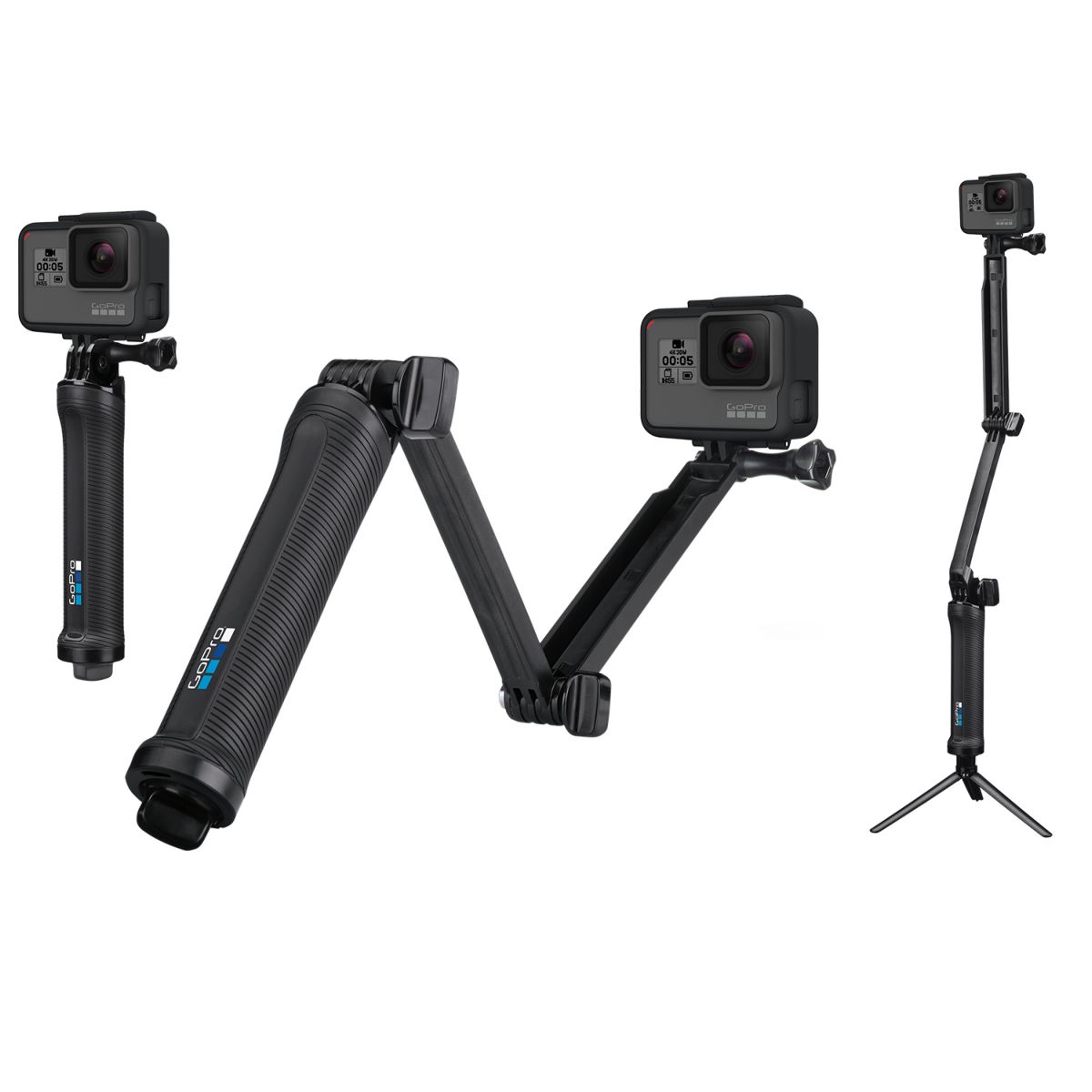 3-Way, Brazo Alargador Y Tripode Gopro