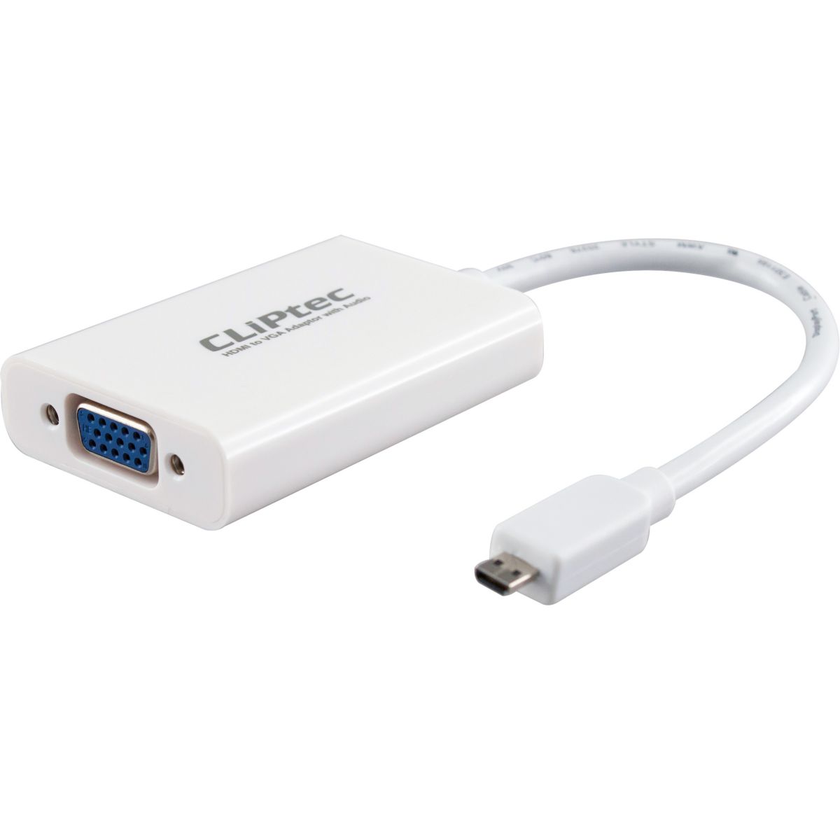 Adaptador Cliptec 813 Micro Hdmi/vga