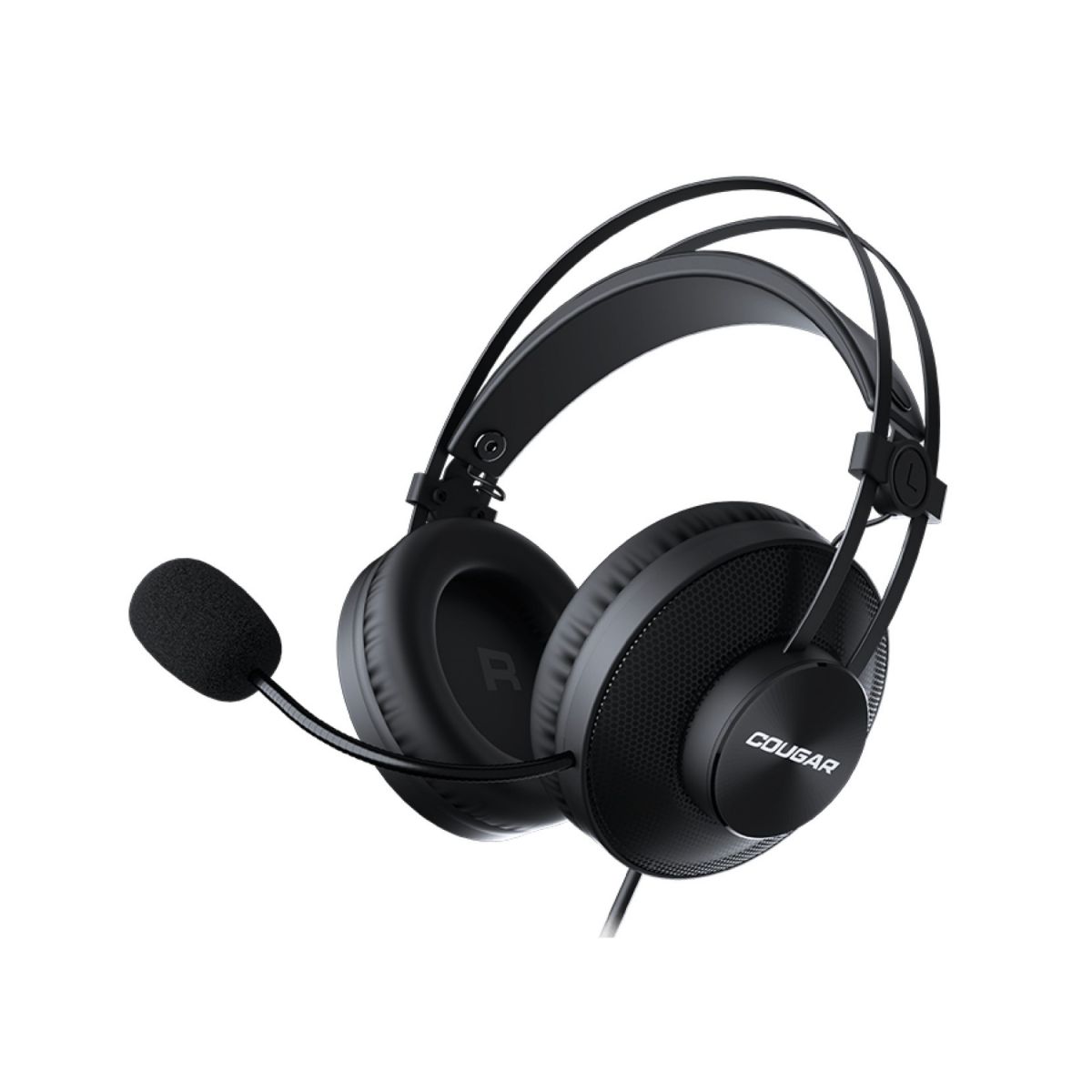 Auriculares Gamer Cougar Immersa Essential Black c/microfono