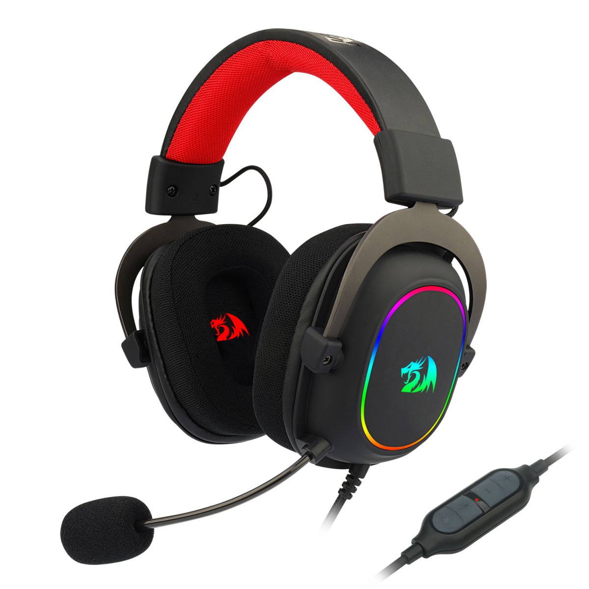 Auricular Redragon Zeus-x H510-rgb Black