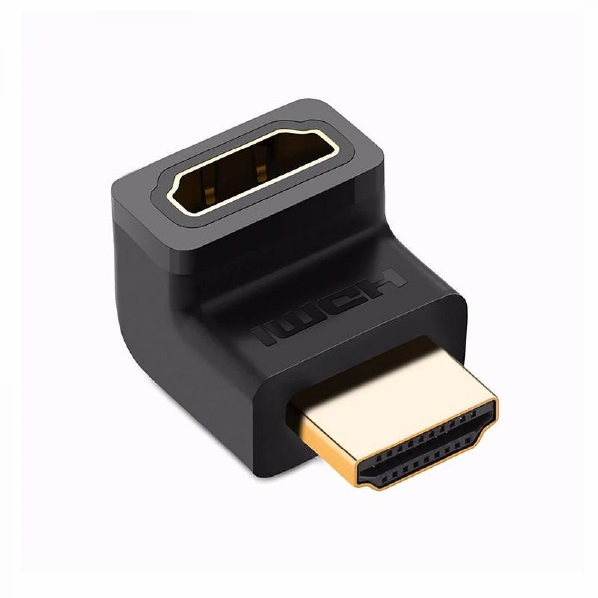 Adaptador Ugreen Hdmi Macho/hembra Angulado Negro