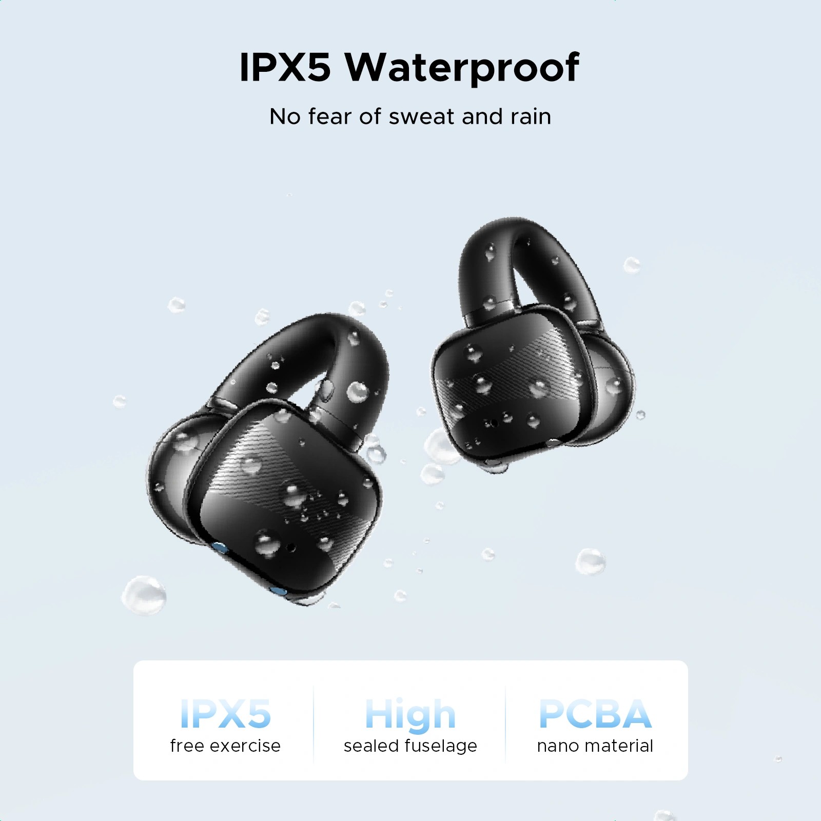 Auriculares inalambricos Ugreen Hitune S3 Tune 5,4 Negro