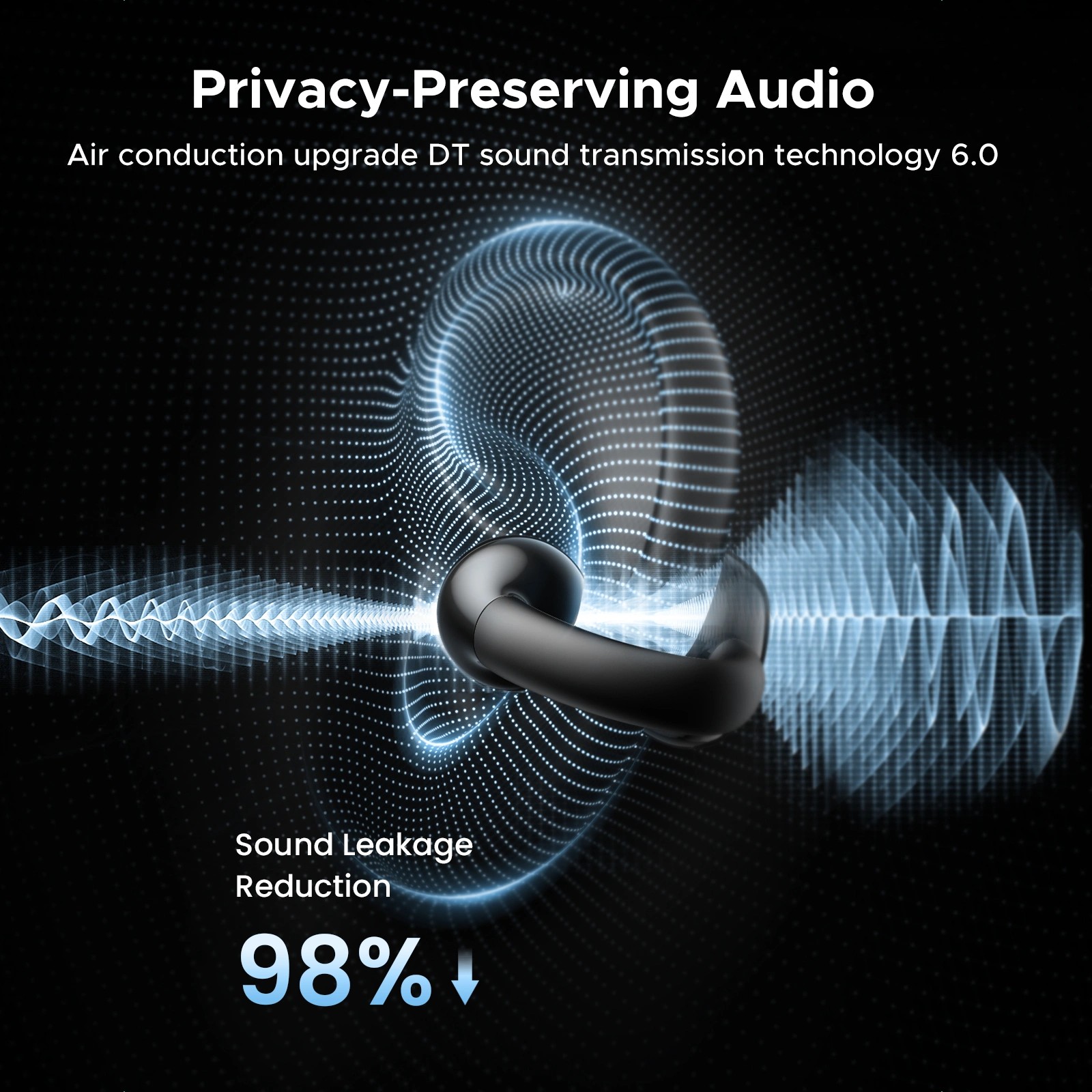 Auriculares inalambricos Ugreen Hitune S3 Tune 5,4 Negro