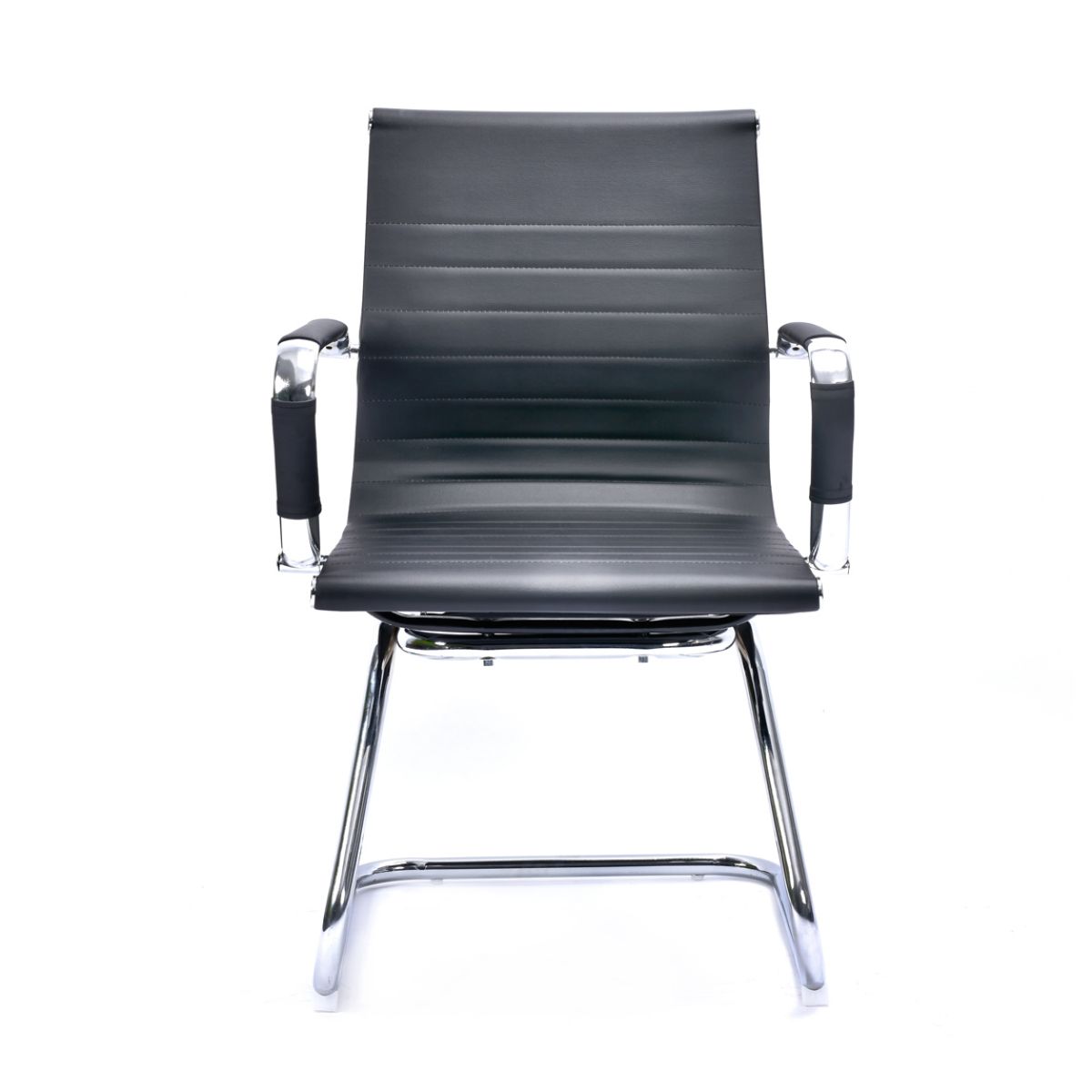 Asiento De Visita Base Fija Stripes Negra