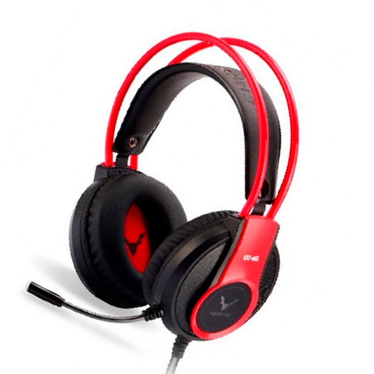 Auricular Wesdar Gaming Gh6 Cerberus Usb Blk/red