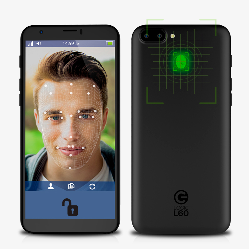 Celular Logic L60 Lte 16GB 2GB Negro Outlet