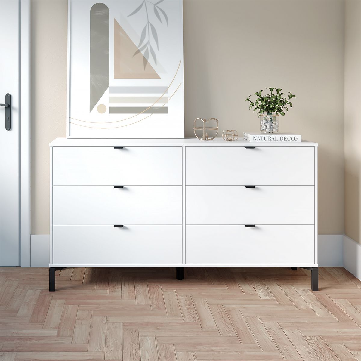 Comoda Marden 6 cajones Horizontal