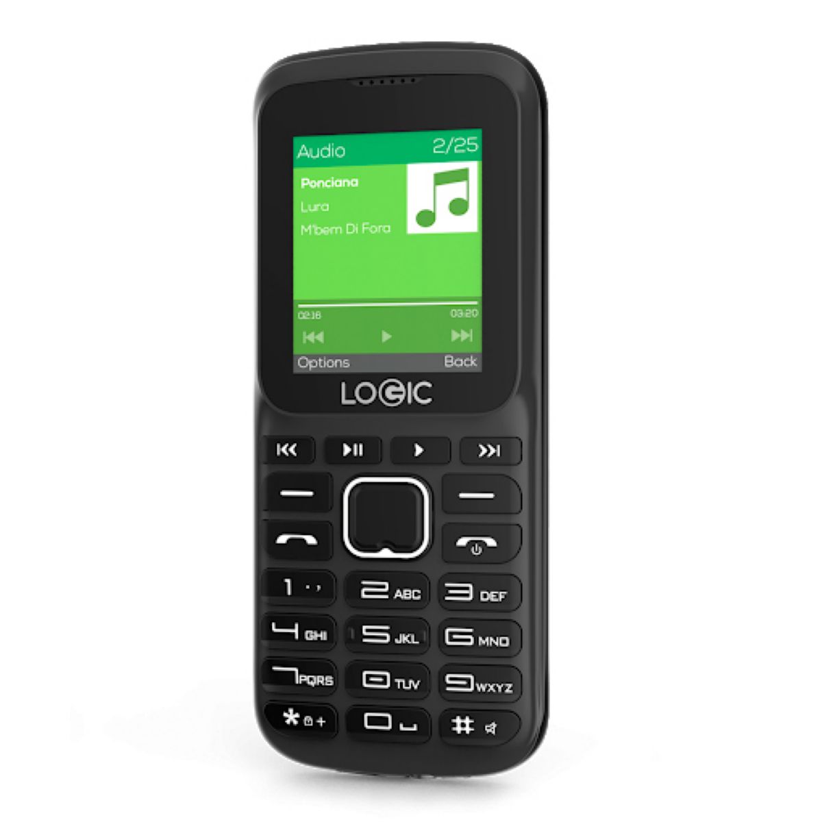 Celular Logic A8 Black