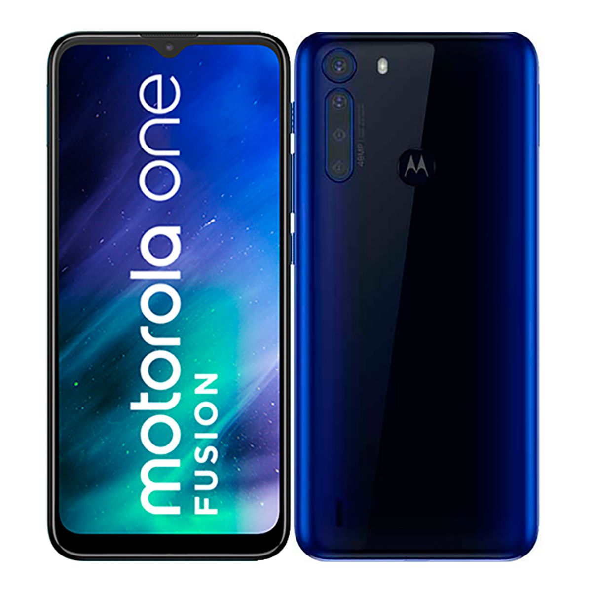 Celular Motorola One Fusion 128g 4GB Azul Outlet