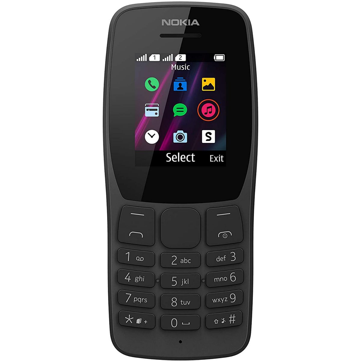 Celular Nokia 110 Ta-1319/ds Black