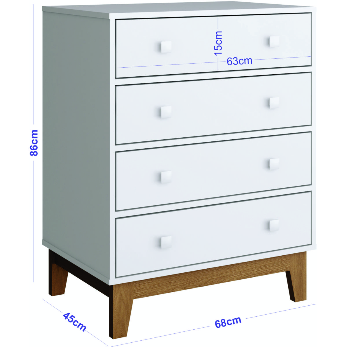 Comoda Cajonera Pina