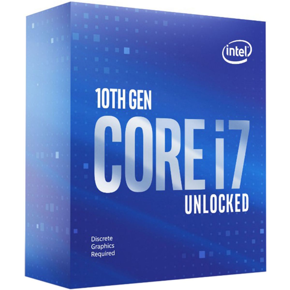 Procesador CPU Intel Core I7 10700kf S1200 S/fan S/video