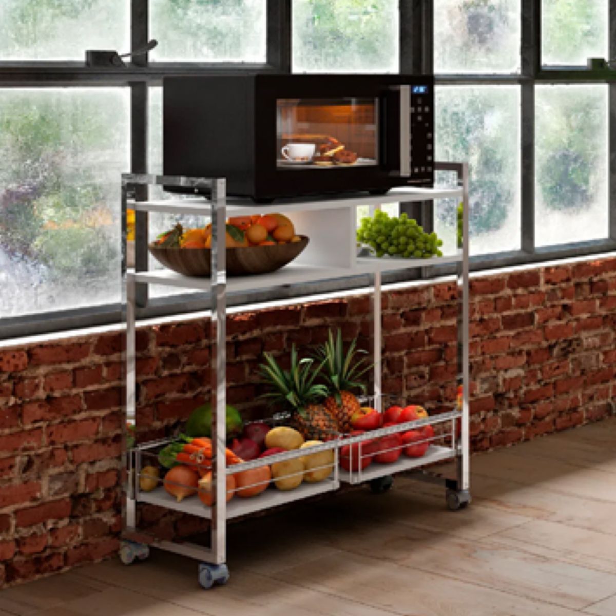 Carro Auxiliar Bran Blanco