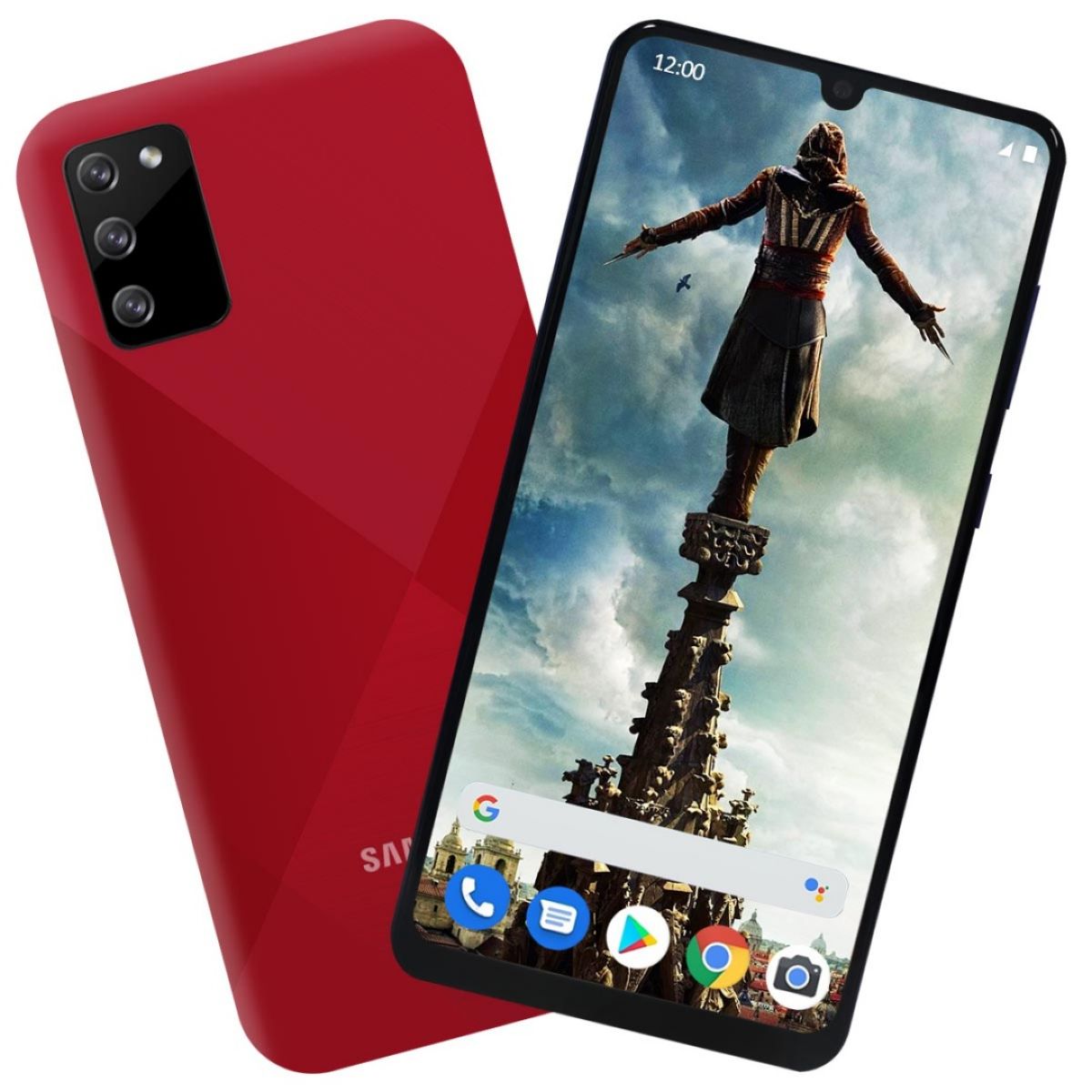 Celular Samsung A02s A025/ds 64gb Red