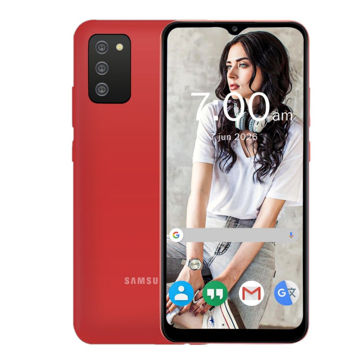 Celular Samsung A03s A037/ds 64gb Red