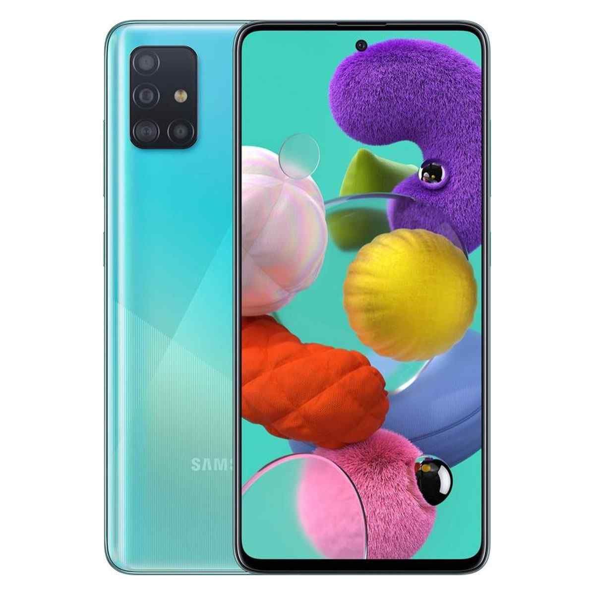 Celular Samsung A71 A715f/ds 128gb Blue
