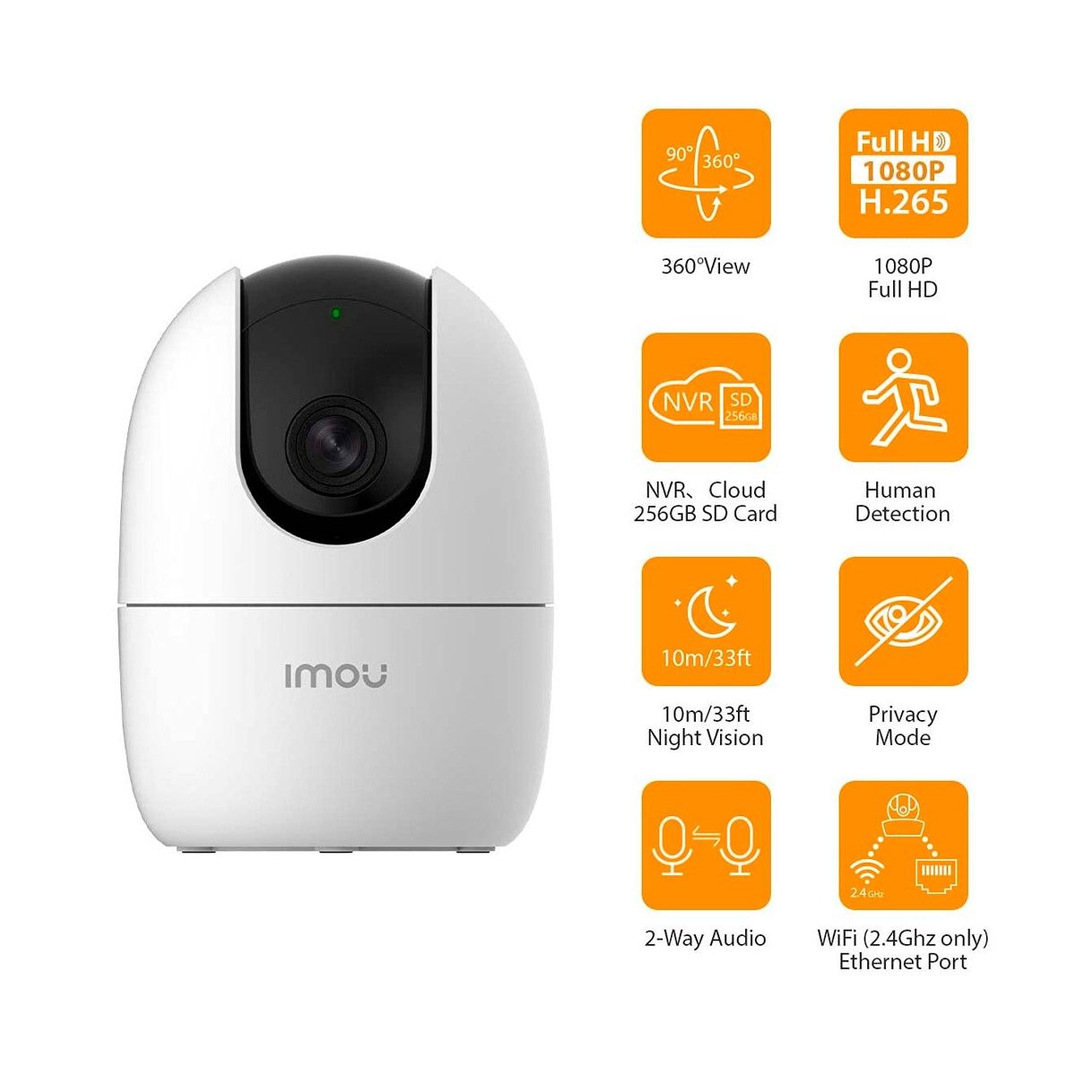 Camara Dahua Ranger 2 Ipc-a22ep-a Fhd 2mp 3.6mm