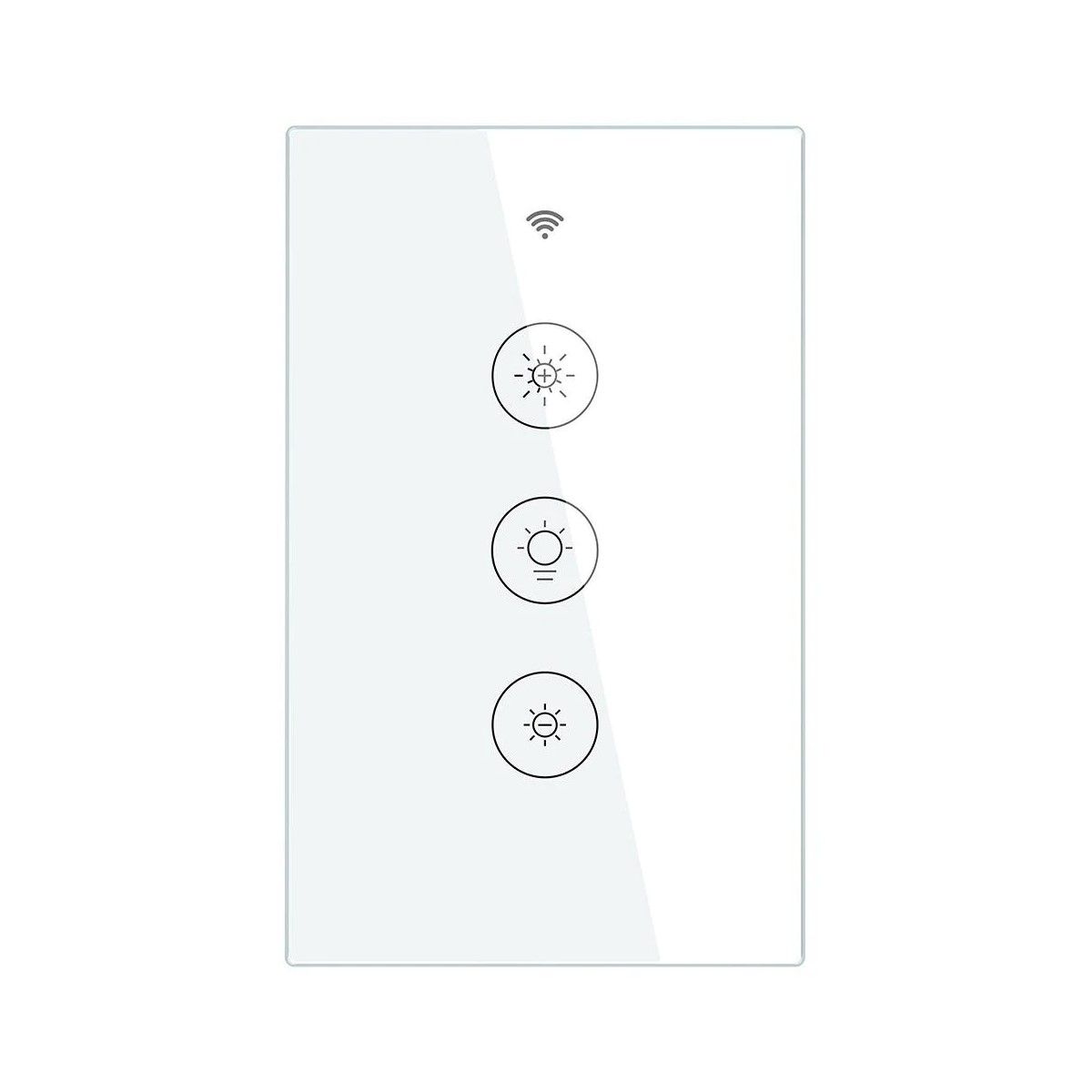 Interruptor Tactil Pared Dimmer Smart Wifi + Rf433