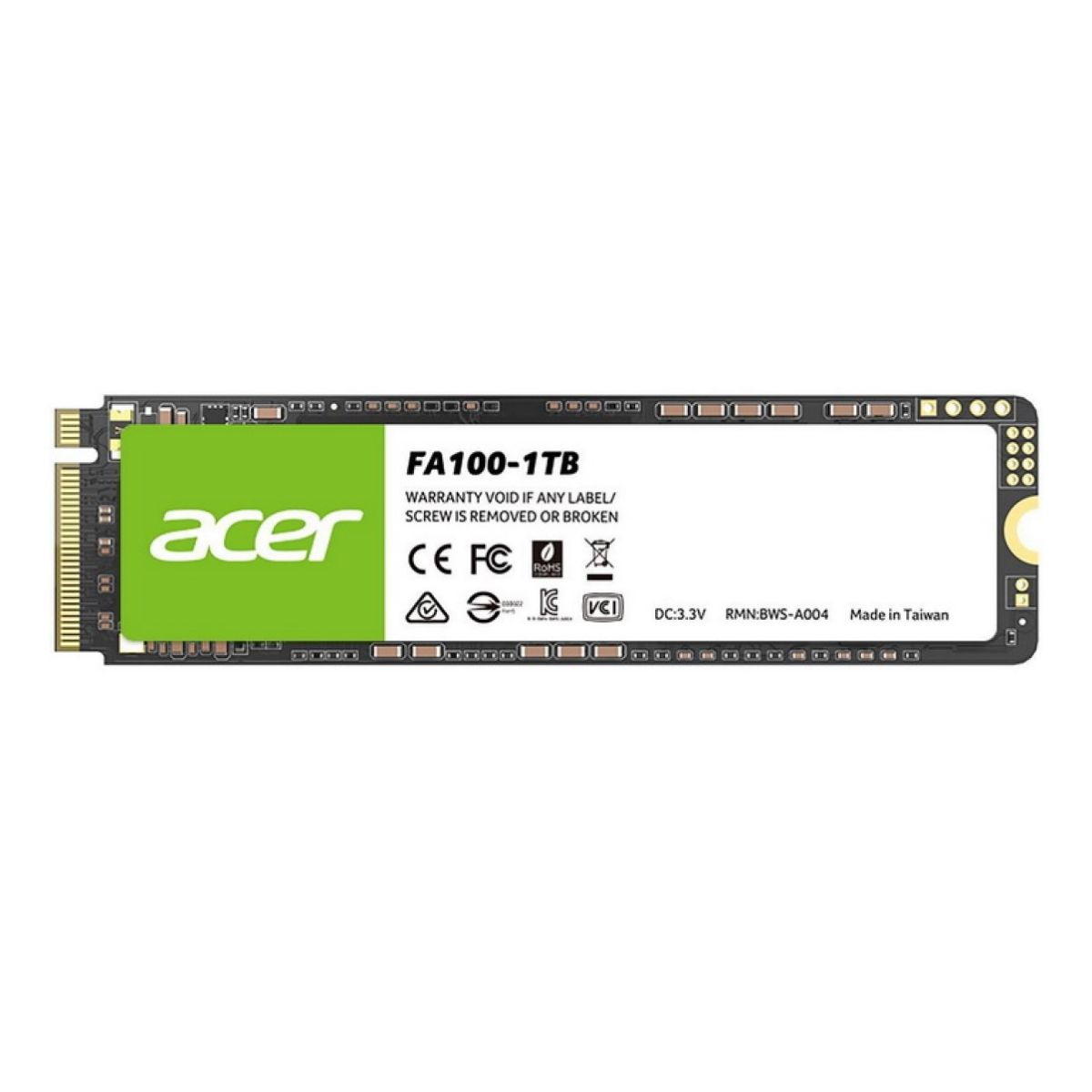 Disco SSD M.2 2280 NVMe 1TB Acer Fa100