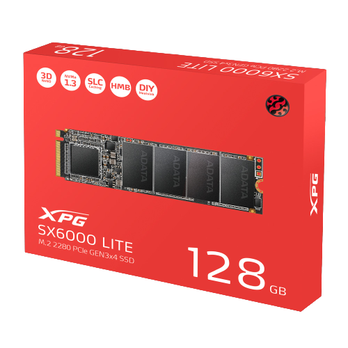 Disco SSD M.2 2280 NVMe 128GB Adata Xpg Sx6000 Lite