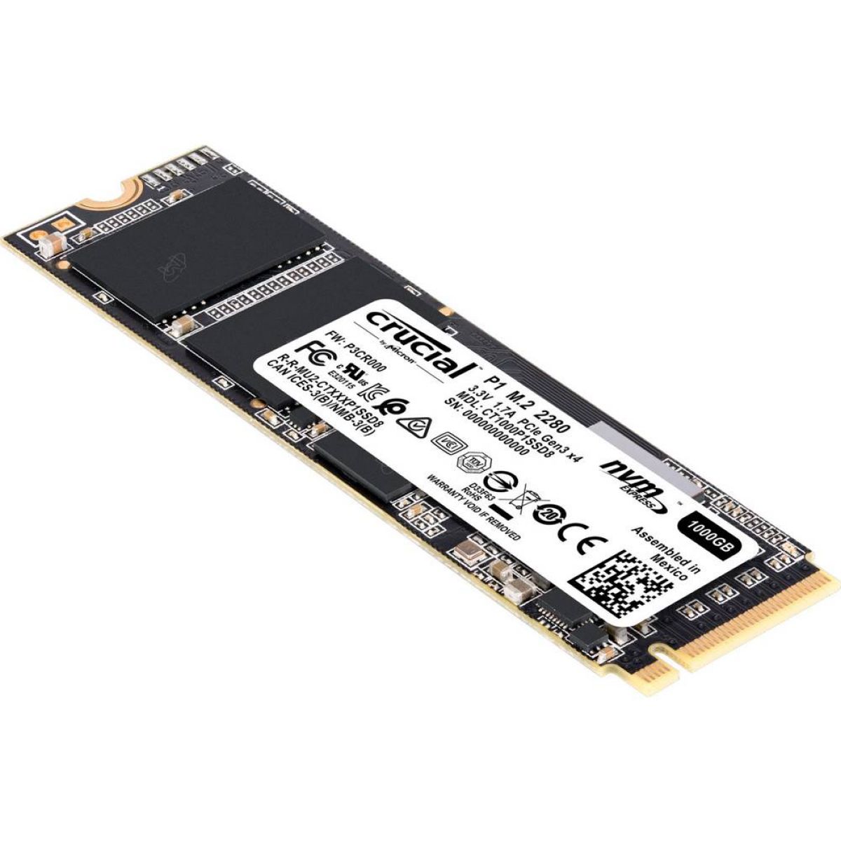 SSD M2 2280 Crucial P1-1TB
