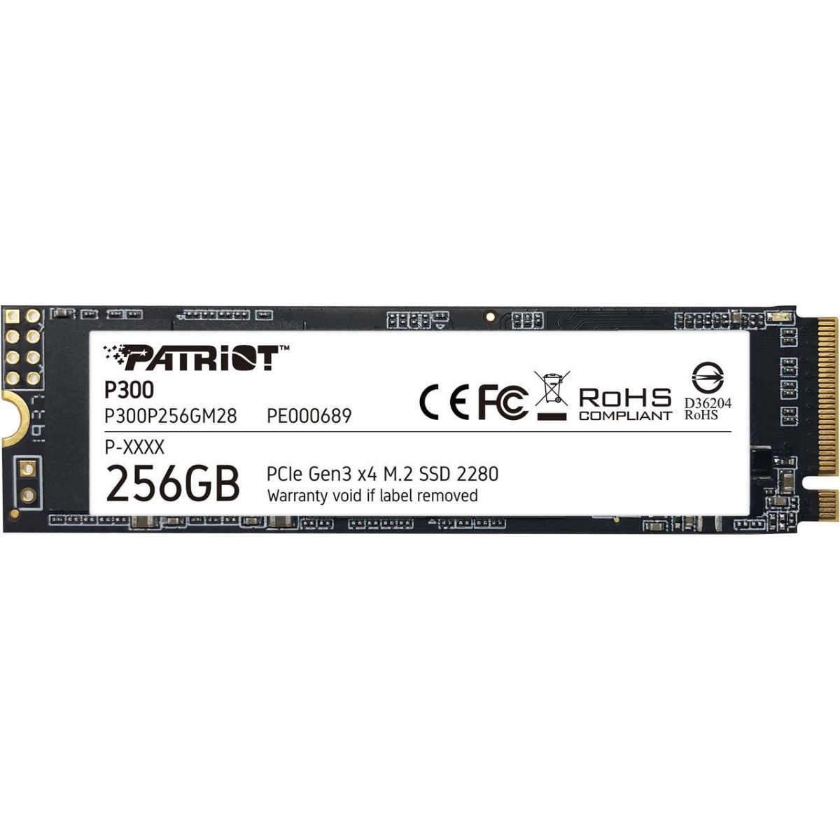 Disco SSD M2 2280 NVMe 256gb Patriot P300