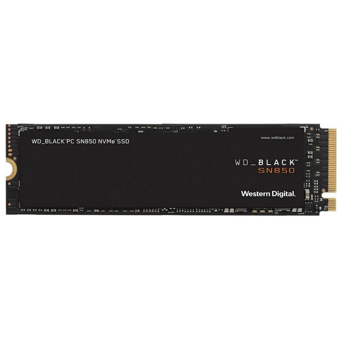 Disco SSD M2 2280 NVMe 2TB Western Digital Black Sn850