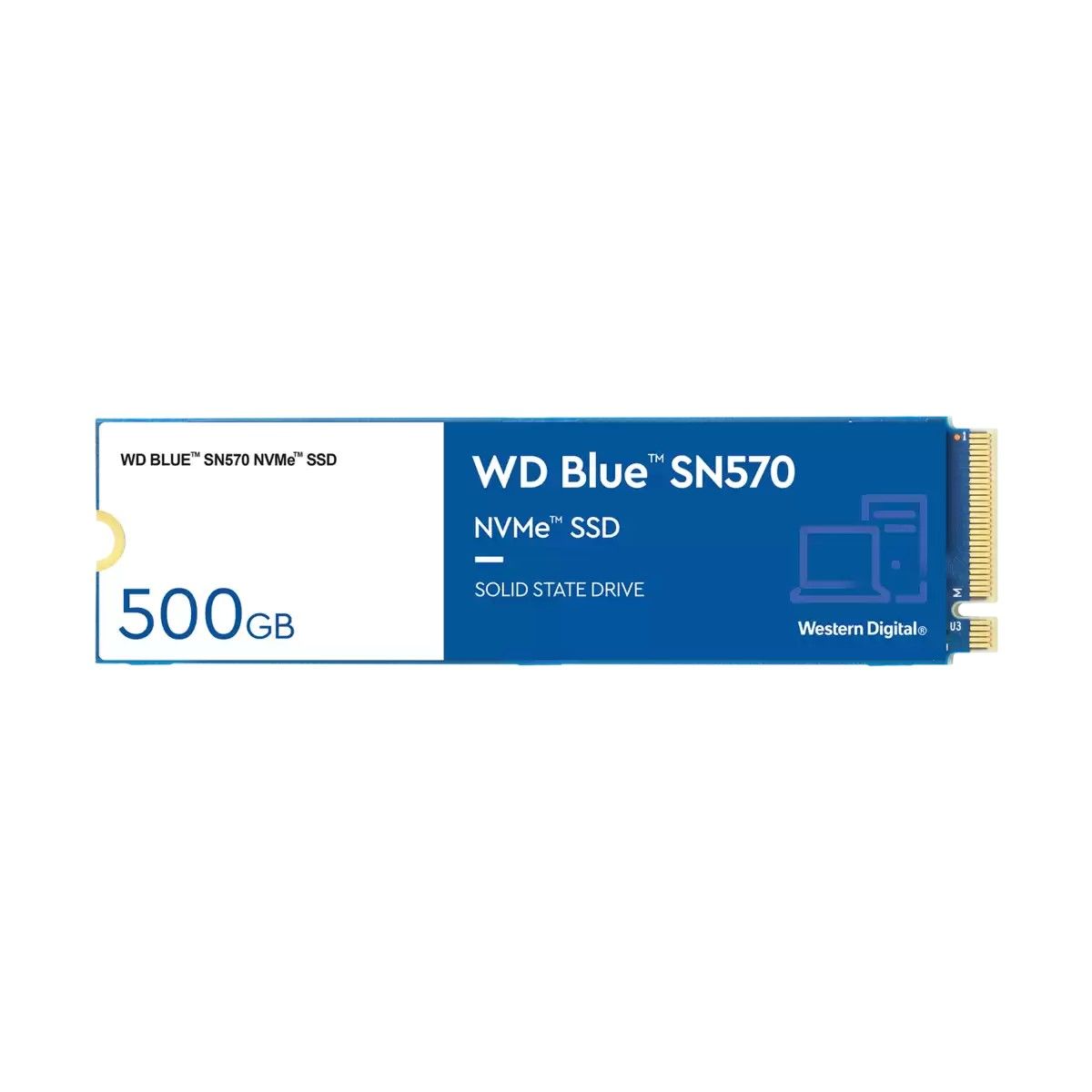 Disco SSD M2 2280 NVMe 500Gb Western Digital Blue Sn570