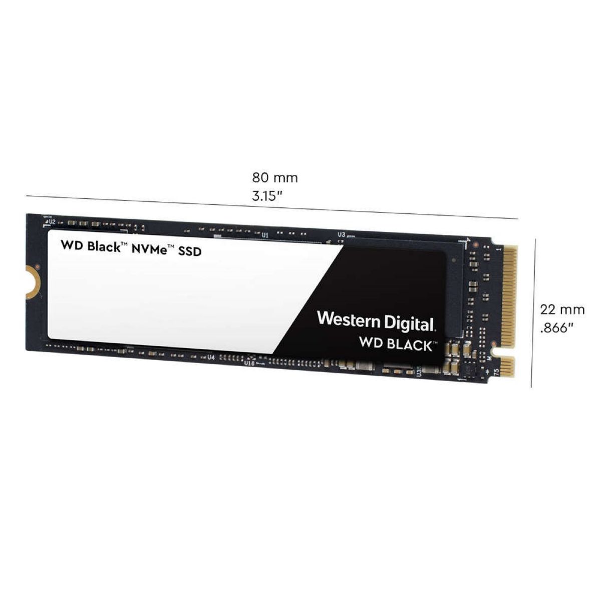 Ssd Wd Black 500gb Pci Express Nvme